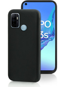 FONEX TPU CASE 0.6mm OPPO A53s/A53 black backcover