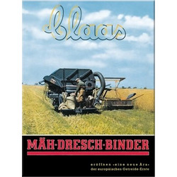 Nostalgic Μεταλλικό μαγνητάκι Traditional Brands Claas Mahdreschbinder