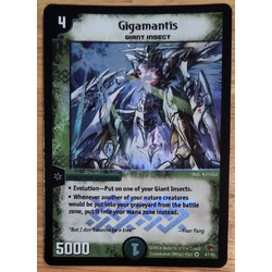 Gigamantis Foil Card, 47/55, DUELMASTERS