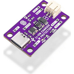 Soldered 333014 Li-ion charger with protection