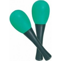 CLUB SALSA GREEN MINI MARACAS, 13CM - GREEN