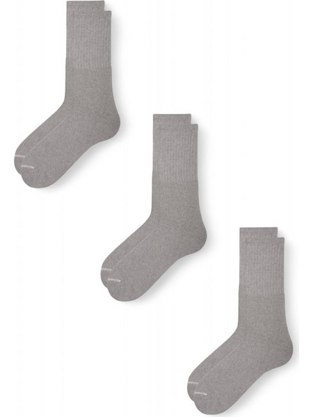 K-Socks Sporty Ανδρικές Κάλτσες Γκρι 3Pack K05004