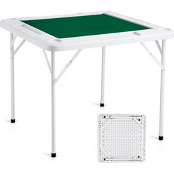 Πτυσσόμενο Τραπέζι Mahjong 4 Ατόμων VEVOR με Θήκες & Τραπέζι Παιχνιδιών SDMJZBSWZDMJOF0ZJV0