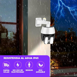 Ηλιακός προβολέας LED + Dummy Camera