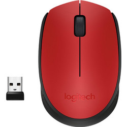 Logitech M170 Ασύρματο Mini Ποντίκι Red