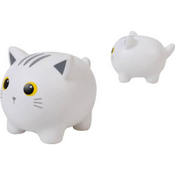 Κουμπαράς i-total Πλαστικός 20x14.5x15cm White Cat XL2497A