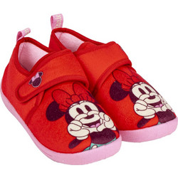 Cerda Μinnie Mouse Χειμερινές Παιδικές Παντόφλες Μποτάκια για Κορίτσι Κόκκινες 2300006163