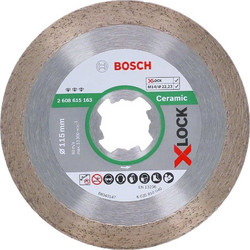 BOSCH Διαμαντόδισκος κοπής X-LOCK Best for Ceramic 2608615162