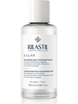 Rilastil D Clar σε Lotion Concentrated Micropeeling Μανδελικό Peeling Προσώπου 100ml + 40 Δίσκοι