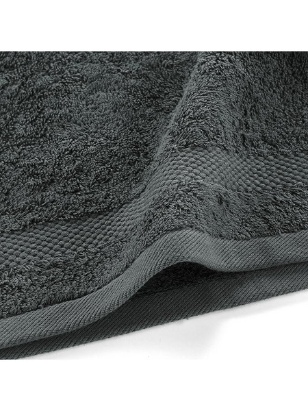 Douceur d'Interieur Πετσέτα Χεριών Βαμβακερή Elegance Anthracite 30X50cm