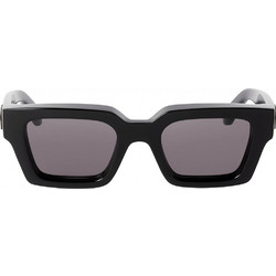 Off White OERI126 1307 Ανδρικά Γυαλιά Ηλίου Τετράγωνα Κοκάλινα Μαύρα με Μαύρο Φακό