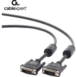 CABLEXPERT DVI VIDEO CABLE DUAL LINK BLACK 1,8m