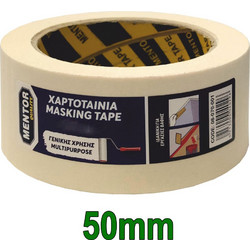 Mentor Χαρτοταινία 50mm x 50m 1τμχ