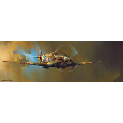Puzzle Eurographics Panoramic Spitfire by Barrie A.F. Clark 1000 Κομμάτια