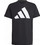 Adidas Tee 160 Παιδικό T-Shirt Κοντομάνικο Μαύρο Λευκό JC9660