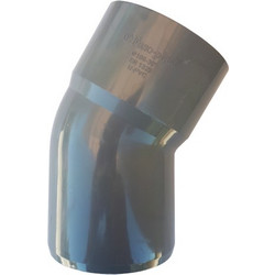 Γωνία Αποχέτευσης FASOPLAST Γκρι PVC - U 30 Φ125