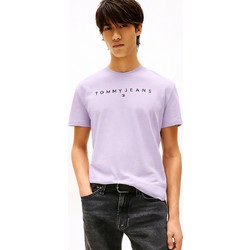 Ανδρικό t-shirt TJM REG LINEAR LOGO TEE EXT DM0DM20744W0E