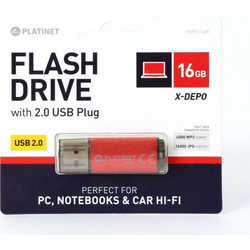 Platinet X-Depo 16GB USB Stick 3.2 Gen 1 με USB-A