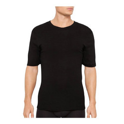 FMS Unisex Ισοθερμικό Μπλουζάκι Κοντό Μανίκι, Χρώμα Μαύρο