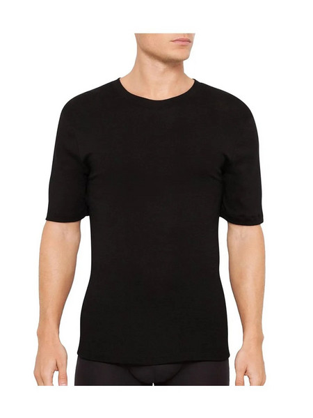 FMS Unisex Ισοθερμικό Μπλουζάκι Κοντό Μανίκι, Χρώμα Μαύρο