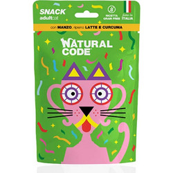 Natural Code Adult Grain Free Μοσχαρίσιο Κρέας & Κουρκουμά 60gr