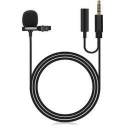 AUX HSX-M04 Lavalier Μικρόφωνο Πέτου 3.5mm