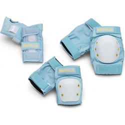 Impala Roller Skate ADULT PROTECTIVE SET SKY BLUE/YELLOW
