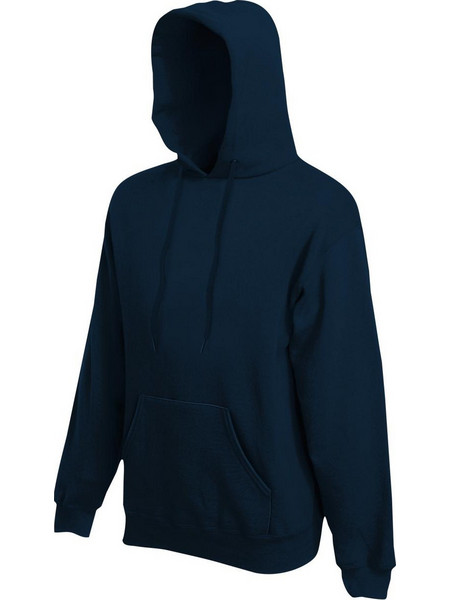 Fruit of The Loom Ανδρικό Φούτερ με Κουκούλα & Τσέπες Deep Navy 62-208