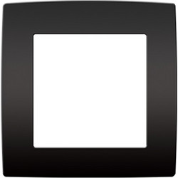 Prime πλαίσιο διακοπτών 1 θέσης ανθρακί (1000119005)