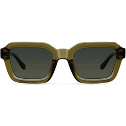 Meller Nayah Moss Olive Γυαλιά Ηλίου Τετράγωνα Κοκάλινα Πράσινα με Πράσινο Polarized Φακό