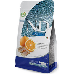 Farmina N&D Ocean Grain Free Adult with Herring & Orange 300gr