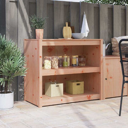 vidaXL Ντουλάπα Κουζίνας με ράφι MEPPEL Καφέ δρυς 106 x 55 x 92 cm