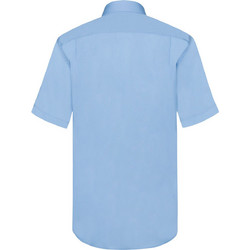 Πουκάμισο Με Eνισχυμένο Γιακά Poplin Shirt 526830-Μπλε