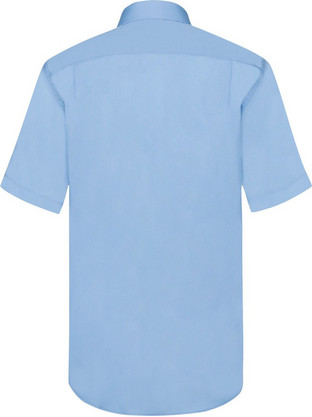 Πουκάμισο Με Eνισχυμένο Γιακά Poplin Shirt 526830-Μπλε