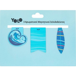 Yolo Αρωματικοί Μαγνητικοί Σελιδοδείκτες - Wave 90621