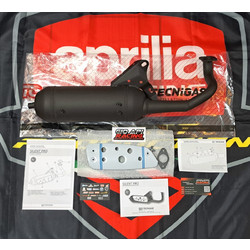 Εξάτμιση TECNIGAS Silent Pro Για Aprilia/Yamaha/Malaguti/Italjet/MBK 50cc Δίχρονα Μοντέλα Καινούργια Γνησιά