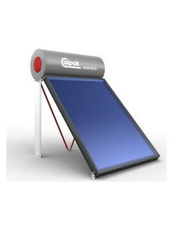 Calpak Mark 5 Ηλιακός Θερμοσίφωνας 125lt 2.1m² Glass Διπλής Ενέργειας Κεραμοσκεπής