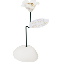 Raeder - Πορσελάνινο Διακοσμητικό Lucky Flower Happy Birthday