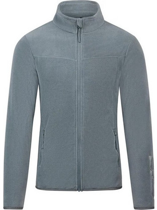 GTS Ανδρική Ζακέτα Fleece με Φερμουάρ Λαδί 308522M