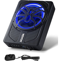 Vevor YL-106Z Αυτοενισχυόμενο Subwoofer Αυτοκινήτου 10" 220W RMS με Κούτα