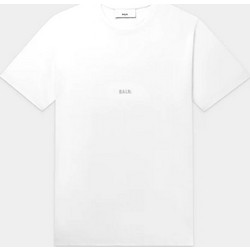 BALR. T-SHIRT SLIM FIT LOGO ΛΕΥΚΟ
