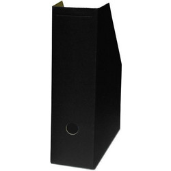 Νext θήκη περιοδικών classic μαύρη χάρτινη Υ32x25x9εκ