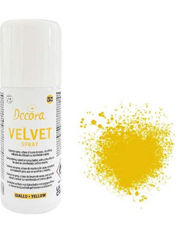 Σπρέι χρωματισμού κίτρινο 100 ml Velvet