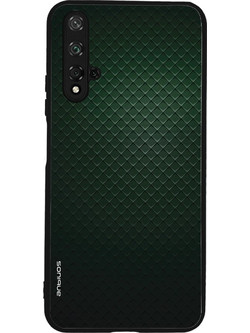 Sonique Carbon Series Θήκη (Honor 20 / Nova 5T) Πράσινο