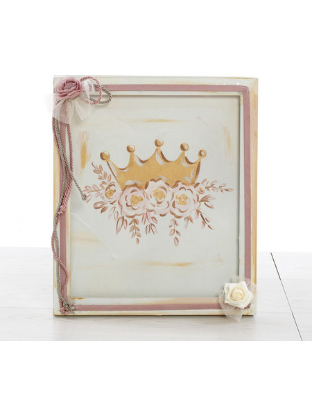 Bellissimo Σετ Βάπτισης με Βαλίτσα για Κορίτσι Golden Crown ΣΔΣ-2106