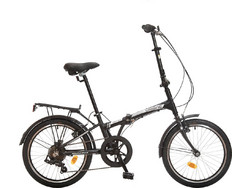 Orient Bikes Easy Σπαστό Ποδήλατο Πόλης 20" Αλουμινίου με 6 Ταχύτητες Μαύρο