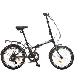 Orient Bikes Easy Σπαστό Ποδήλατο Πόλης 20" Αλουμινίου με 6 Ταχύτητες Μαύρο