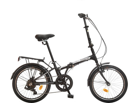 Orient Bikes Easy Σπαστό Ποδήλατο Πόλης 20" Αλουμινίου με 6 Ταχύτητες Μαύρο