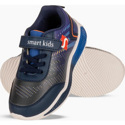 Smart Kids Παιδικά Sneakers με Φωτάκια Navy Μπλε SD26038