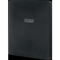 Evoretro: Regular Card Binder With Zipper - Black
